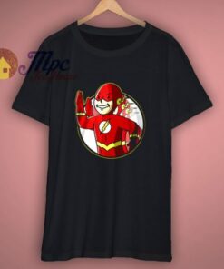 The Flash DC Barry Allens Tv Show Cartoon T-Shirt 1 The Flash DC Barry Allens Tv Show Cartoon T Shirt 3