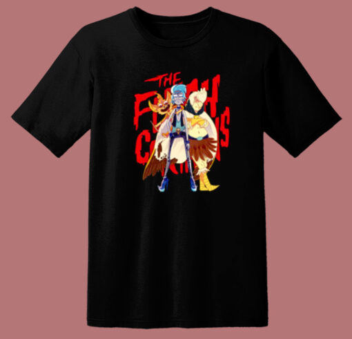 The Flesh Curtains World Tour T Shirt Style