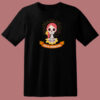 The Girl Skeleton 80s T Shirt Style