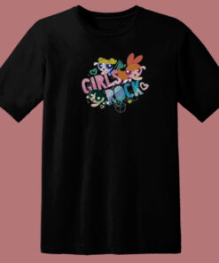 The Girls Rock Powerpuff Girls 80s T Shirt 1