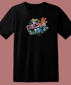 The Girls Rock Powerpuff Girls 80s T Shirt 2