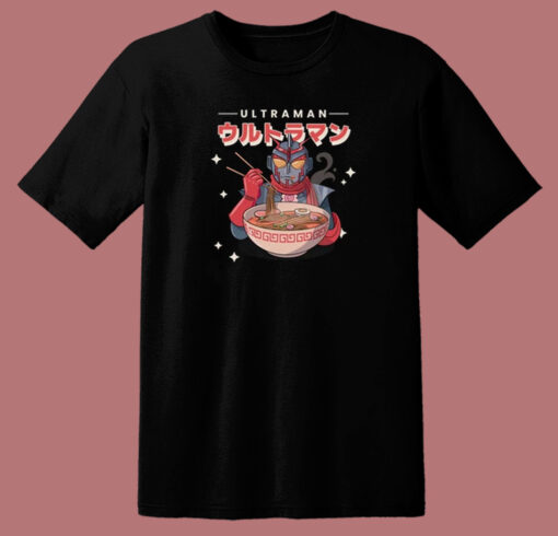 The Great Ramen Ultraman 80s T Shirt Style