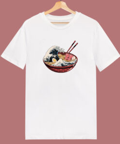 The Great Wave Off Kanagawa Ramen T Shirt Style The Great Wave Off Kanagawa Ramen T Shirt Style