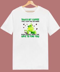 The Grinch Christmas Coffee 80s T Shirt 1