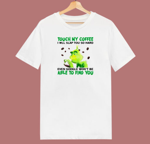 The Grinch Christmas Coffee 80s T Shirt