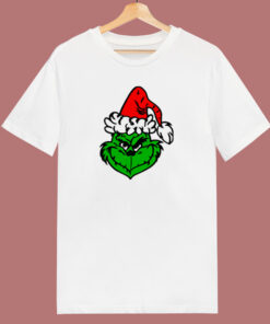 The Grinch Face 80s T Shirt The Grinch Face 80s T Shirt