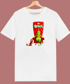 The Grinch N Dog 80s T Shirt The Grinch N Dog 80s T Shirt