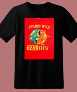 The Gumby Friends With Bendefits 80s T Shirt