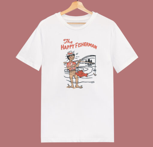 The Happy Fisherman T Shirt Style On Sale