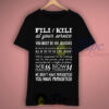 The Hobbit Fili Kili Quote T Shirt