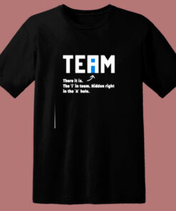 The I In Team 80s T Shirt 1