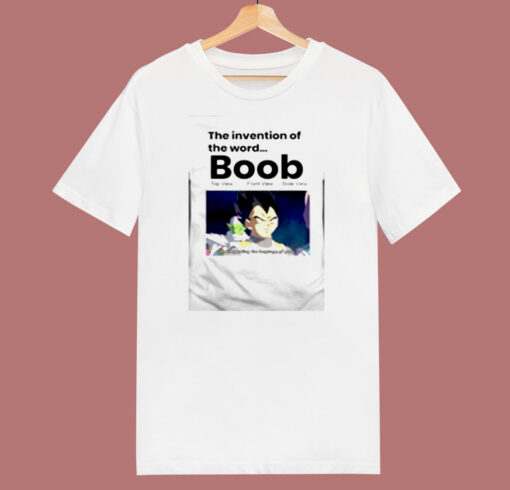 The Invention Of The Word Boob 80s T Shirt