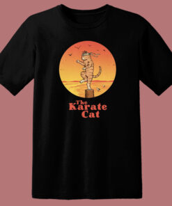 The Karate Cat T Shirt Style 1