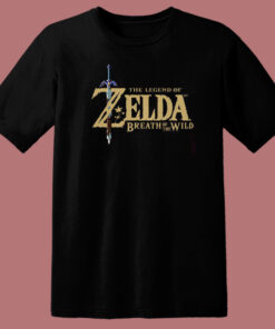 The Legend Of Zelda Logo T Shirt Style