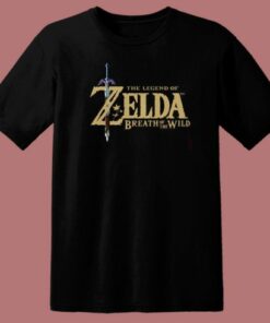 The Legend Of Zelda Logo T Shirt Style
