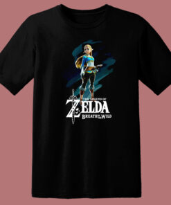 The Legend of Zelda Breath of The Wild Princess T Shirt Style 1