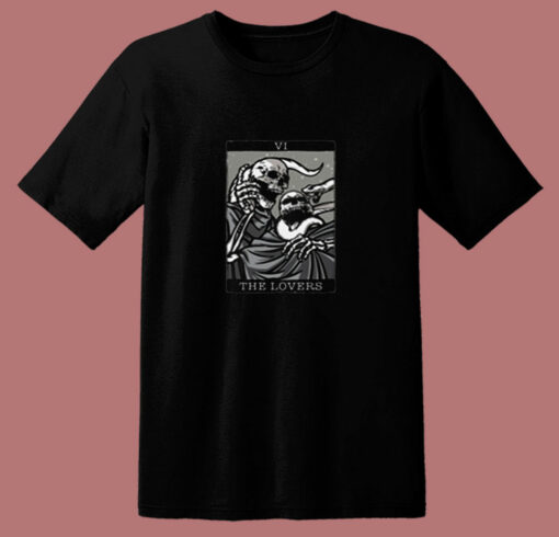 The Lovers Tarot Card 80s T Shirt