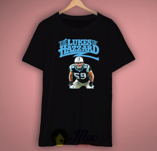 The Lukes of Hazard Carolina Panthers Unisex Premium T shirt Size S,M,L,XL,2XL