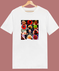 The Many Hairstyles Of The Worm Dennis Rodman Chicago Bulls 80s T Shirt