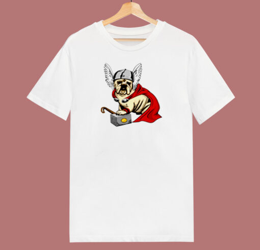 The Mighty Bulldog Thor 80s T Shirt