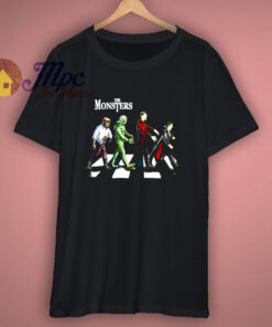The Monster Wolf Man Dracula Frankenstein T-Shirt The Monster Wolf Man Dracula Frankenstein T-Shirt