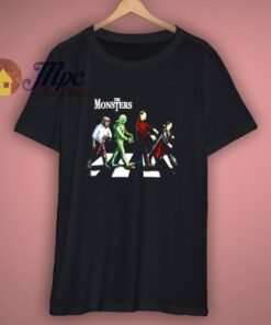 The Monster Wolf Man Dracula Frankenstein T-Shirt