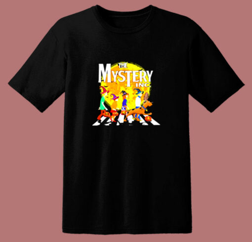 The Mystery Scooby Doo Abbey Road 80s T Shirt