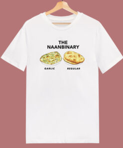 The Naanbinary Garlic Regular T Shirt Style 1