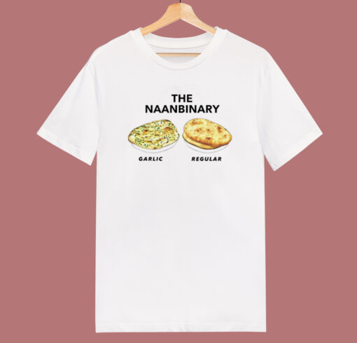 The Naanbinary Garlic Regular T Shirt Style