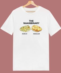 The Naanbinary Garlic Regular T Shirt Style 2