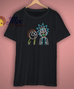 The Neon Rick And Morty Shirt The Neon Rick And Morty Shirt