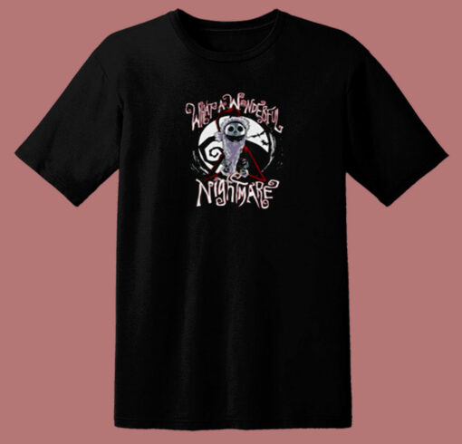 The Nightmare Before Christmas Santa Jack 80s T Shirt