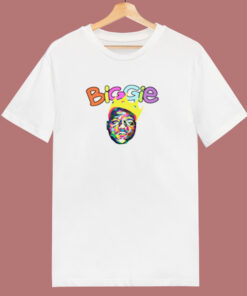 The Notorious Crowned Biggie Colorful 80s T Shirt 1