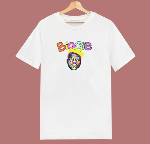 The Notorious Crowned Biggie Colorful 80s T Shirt