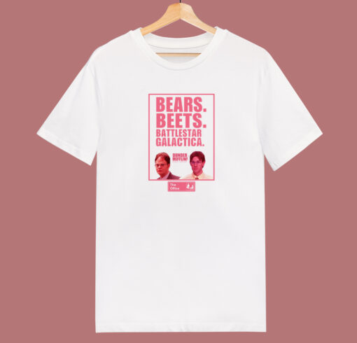 The Office Bears Beets Battlestar T Shirt Style