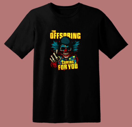 The Offspring Coming For You Retro 80s T Shirt