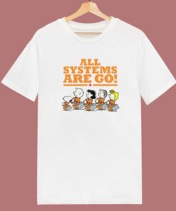 The Peanuts All Systems Are Go T Shirt Style