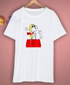 The Peanuts Flying Ace T Shirt
