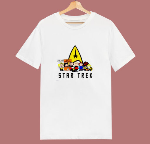 The Peanuts Star Trek Snoopy And Friends 80s T Shirt