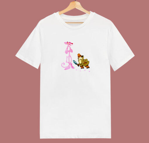 The Pink Panther Inspector Clouseau Cartoon 80s T Shirt