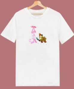 The Pink Panther Inspector Clouseau Cartoon 80s T Shirt