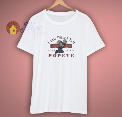 The Popeye I Yam Shirt On Sale