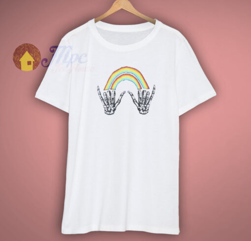 The Rainbow Skeleton Shirt