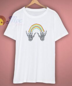 The Rainbow Skeleton Shirt
