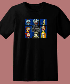 The Schwifty Bunch Friends Parody 80s T Shirt