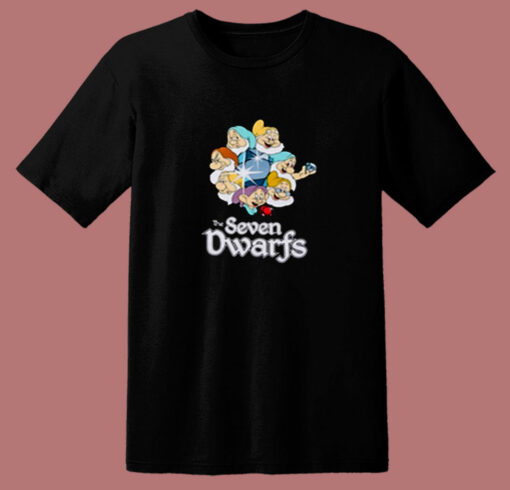 The Seven Disney Dwarfs 80s T Shirt