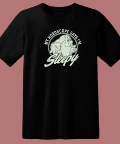The Seven Dwarfs Sleepy 80s T Shirt Style