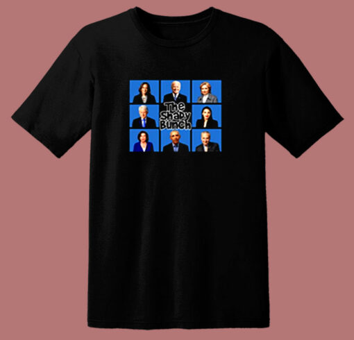 The Shady Bunch Obama Biden Kamala 80s T Shirt