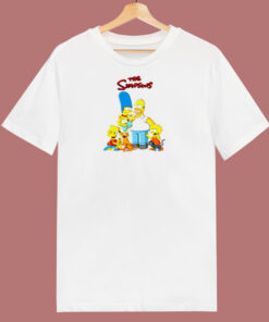 The Simpson Family 80s T Shirt The Simpson Family 80s T Shirt