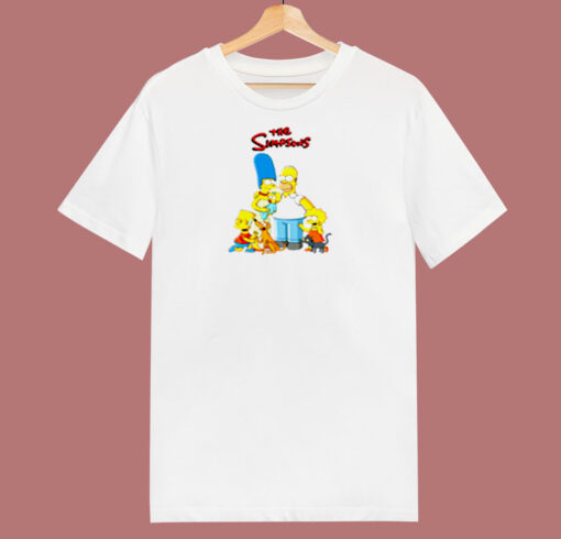 The Simpson Family 80s T Shirt